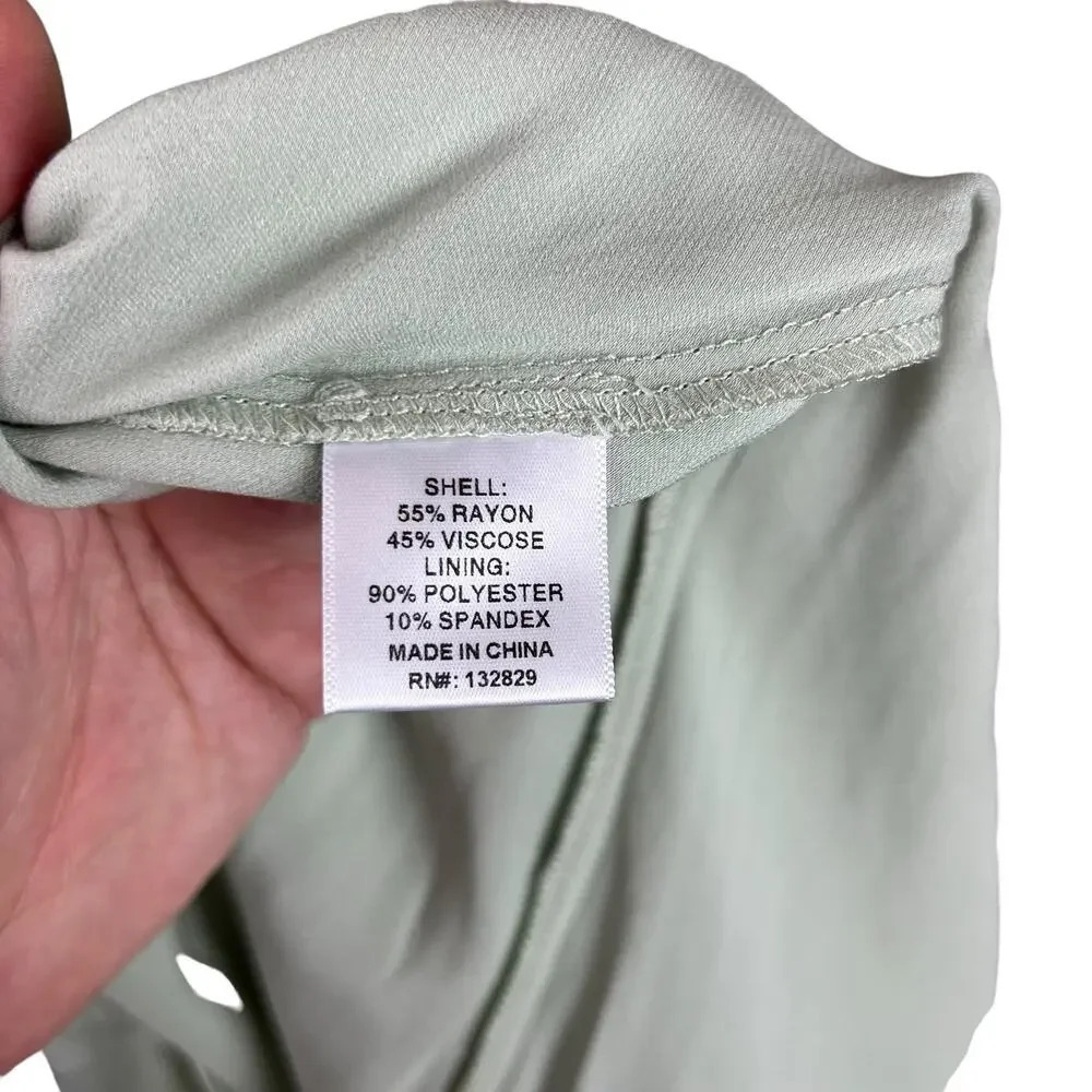 Stone Cold Fox x Revolve Mikayla Gown in Sage XL - Picture 11 of 14